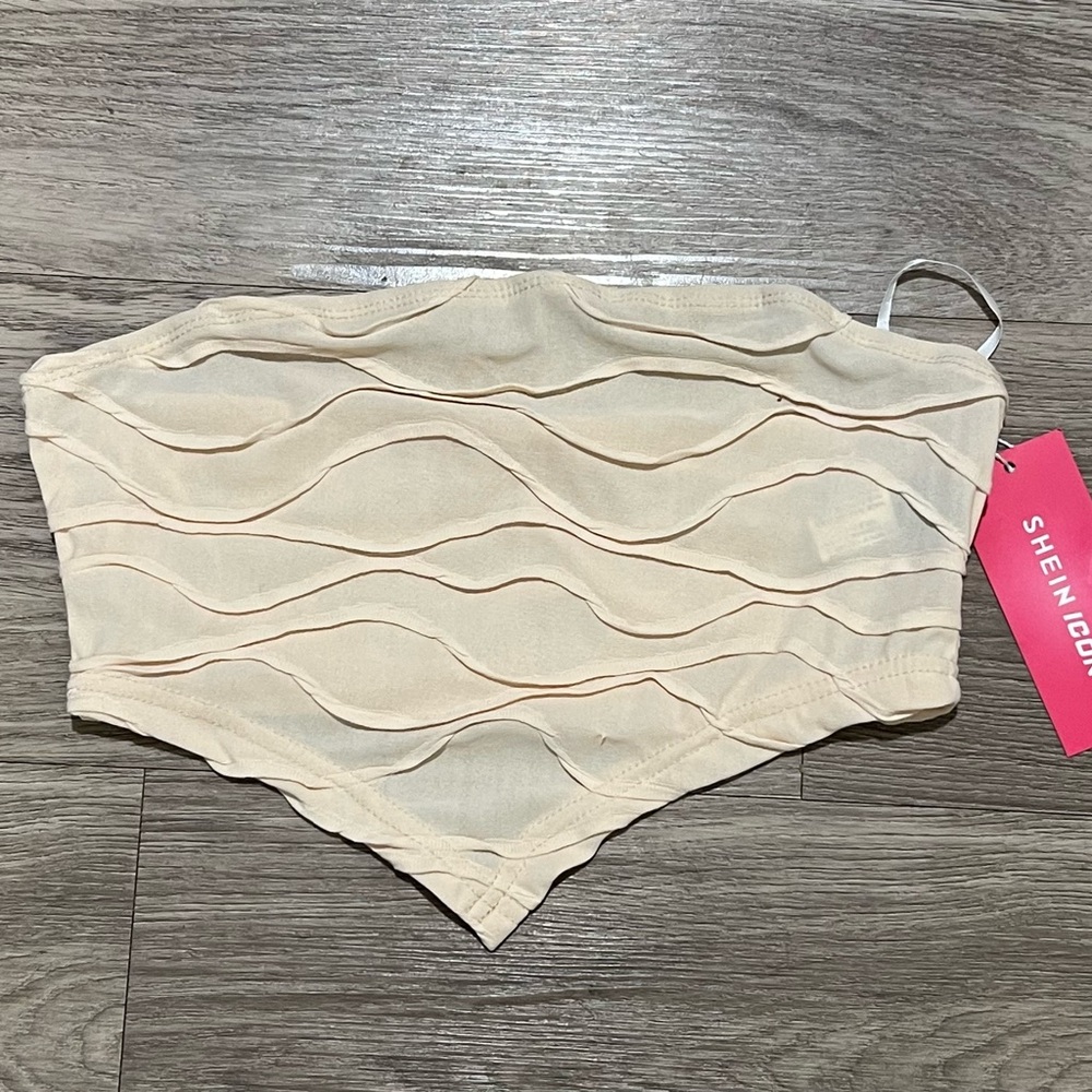 SHEIN Cream Top